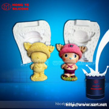 Silicone rubber for concrete molds